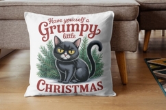 Black Cat Christmas PNG Bundle 19 Product Image 4