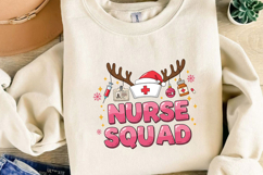 Nurse Squad Christmas Sublimation, Christmas Png Product Image 2