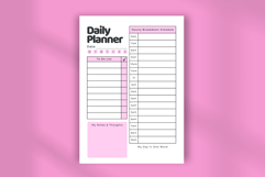 Aesthetic Cute Daily Planner Template Product Image 4