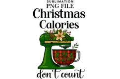 Christmas mixer png design for T-shirts Product Image 1