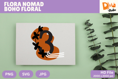 Flora Nomad Boho Floral Monogram Product Image 1