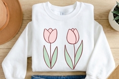 Pastel Celestial Floral Clipart PNG SVG, Clouds Moon Stars Product Image 4