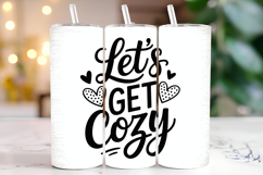 Let&#039;s Get cozy Svg | Christmas Svg | Svg Cut Files Product Image 1