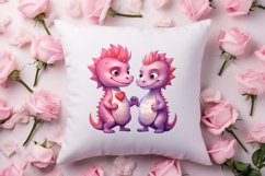 Valentines Day Animal Couple Clipart, Valentine Couple Product Image 4