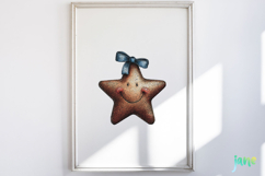 Whimsical Blue Christmas Clipart Product Image 2