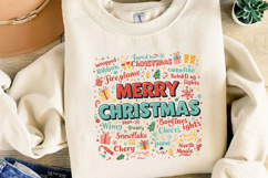 Merry Christmas Sublimation, Christmas Png Product Image 3