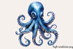 Gothic Under the Sea Clipart PNG Product Image 1