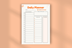 ADHD Daily Planner Template | Productivity Digital Planner Product Image 3