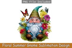 Floral Summer Gnome Sublimation Bundle Product Image 6