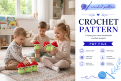 Mushroom Frog Amigurumi Pattern PDF Product Image 4