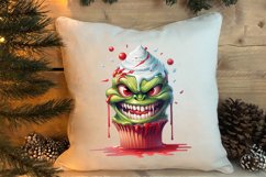 Christmas Cupcake Collection, Christmas Cupcake Clipart Product Image 4