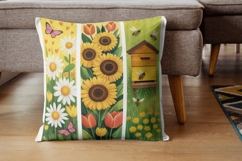 Sunshine Strokes Sunflower Garden Brush PNG Pack Product Image 4