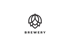 Hops logo design vector template Product Image 3