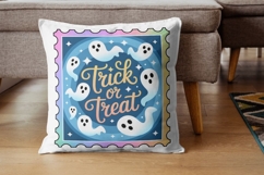 Spooky Post Vintage Halloween Stamp PNG Pack Product Image 4