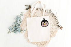 Cute Penguin Keychain Embroidery Design Product Image 5