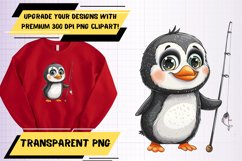 Playful Watercolor Creature Sublimation Design Product Image 1