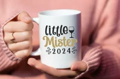little Mister 2024 SVG, Happy New Year SVG Product Image 3