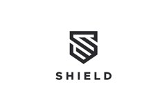Shield Letter S logo template Product Image 4