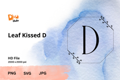 Leaf Kissed Monogram Product Image 1
