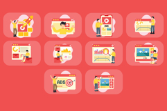 Digital Marketing Illustration Pack Product Image 4