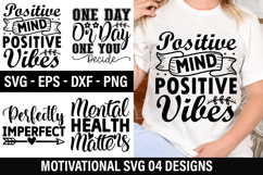Motivational SVG Design - Mental Health Matters Product Image 1