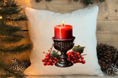 Gothic Christmas Clipart Sublimation, Gothic Christmas Product Image 4