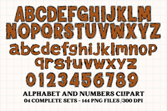 Basketball sport alphabet clipart, basketball letters doodle Product Image 4