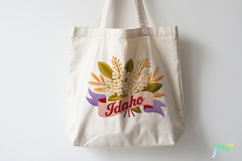 USA State Flowers Embroidery Clipart Product Image 4