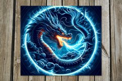 Chinese dragon | 8 Skinny tumbler sublimation designs Product Image 4
