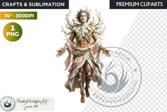 The Vernal Rebirth Dark Fantasy Spring Clipart Product Image 1