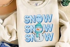 Cute Snowman Winter Sublimation, Christmas Png Product Image 4