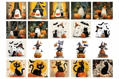 Halloween Black Cat Tumbler Bundle, Magic Tumbler Designs Product Image 4