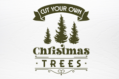 Farmhouse Old Christmas Sign SVG Product Image 4