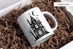 Creepy House SVG, Haunted House SVG Product Image 4
