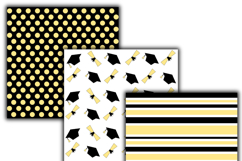 Graduation 2026 Yellow digital papers Product Image 3