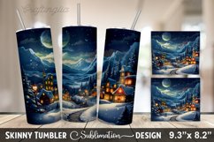 Christmas Tumbler Sublimation Design Product Image 1