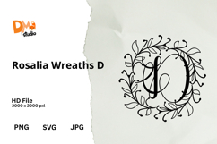 Rosalia Wreaths Monogram Product Image 1