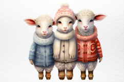 Christmas Family Animals Sublimation PNG Product Image 4