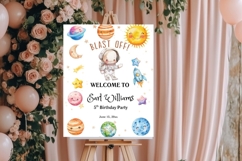 Baby Shower Welcome Sign Template 195 Product Image 4