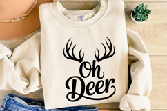 Oh Deer Svg | Christmas svg | Shirt Svg Product Image 5