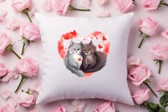 Valentines Day Animal Couple Sublimation, Christmas Clipart Product Image 4
