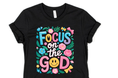 Focus on the God Svg | Svg Files for Cricut | Shirt Svg Product Image 1