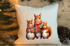 Christmas Family Animals Clipart, Christmas Clipart Product Image 4