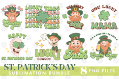Happy St Patrick&#039;s Day PNG DTF Irish Lucky Beer Bundle Set Product Image 1