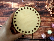 Basket base embroidery floss organizer 6 inch digital file Product Image 4