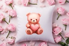Valentines Day Bear Clipart, Christmas Clipart Product Image 4