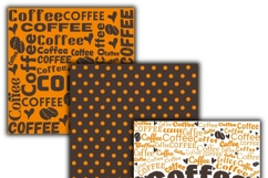 coffee digital papers, Coffee pattern, Coffee printables. Product Image 3