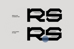 Elons - Industrial Techno Typeface Product Image 4