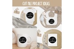 Baby /Toddler Shirt Bodysuit, Mug, Tote Cut File| Digital DL Product Image 2