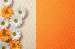 Chamomile Background, Orange Background Designs Product Image 4